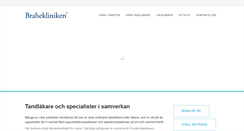 Desktop Screenshot of brahekliniken.se